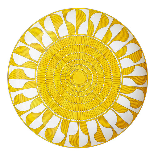 Deep Round Platter "Soleil d'Hermes" - Hermes Hermes