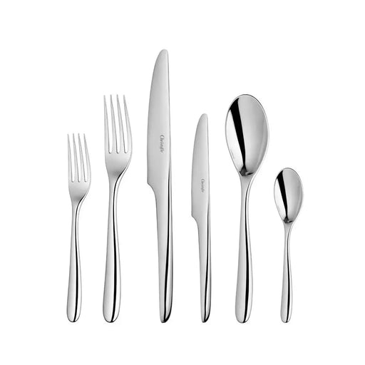 36-Piece Stainless Steel Flatware Set For Six Guests "L'Ame de Christofle" - Christofle Christofle