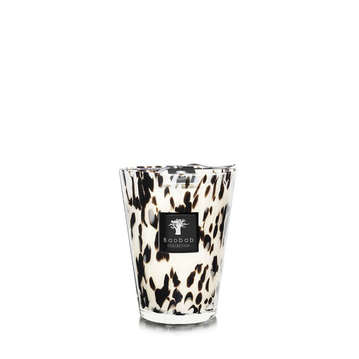 Scented Candle "Pearls Black" - Baobab
