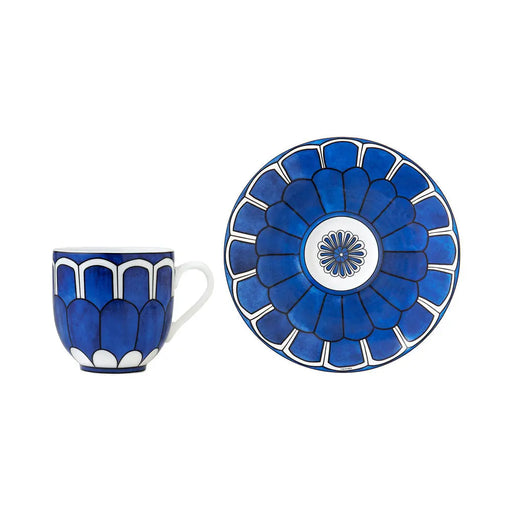 Coffee Cup and Saucer " Bleus d'Ailleurs" - Hermes Hermes