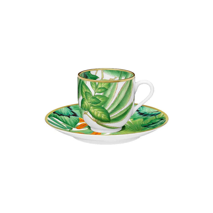 Coffee Cup and Saucer "Passifolia" - Hermes Hermes