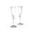 Flute Champagne Set x2 "Dom Perignon" - Baccarat Baccarat