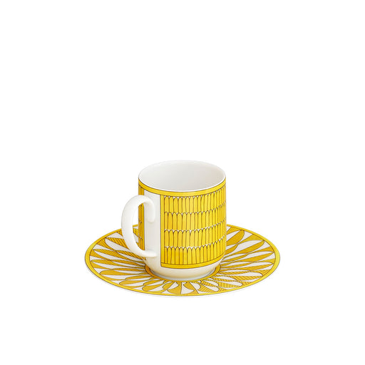Coffee Cup & Saucer "Soleil d'Hermes" - Hermes Hermes