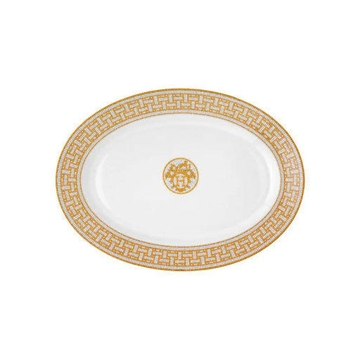 Oval Platter "Mosaique au 24 Gold" - Hermes Hermes