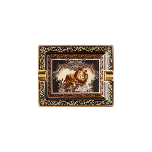 Rectangular Ashtray Lion "Le Regne Animal" - Versace Versace