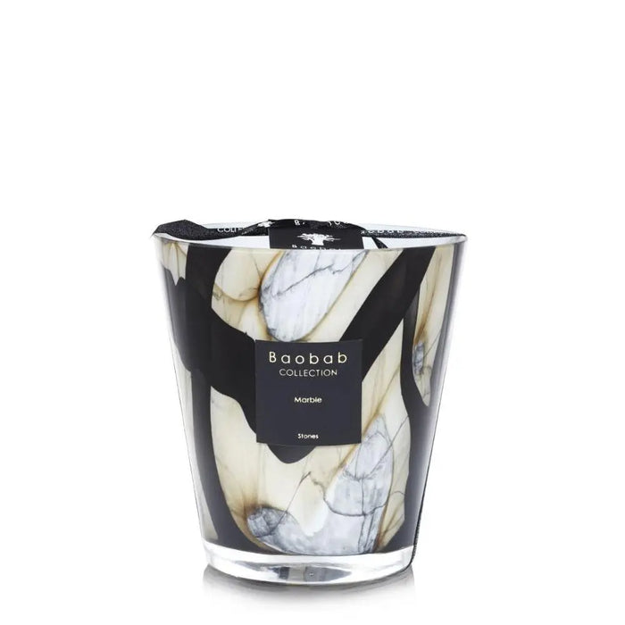 Scented Candle "Stone Marble" - Baobab Baobab