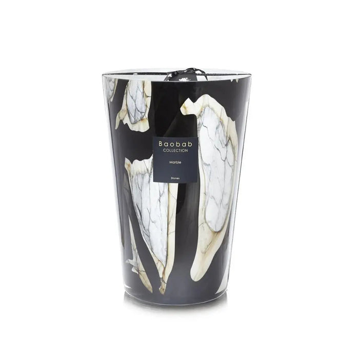 Scented Candle "Stone Marble" - Baobab