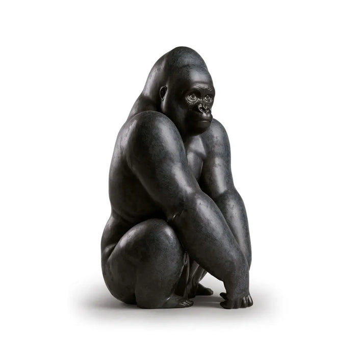 Sculpture "Black Gorilla" - Lladro Lladro