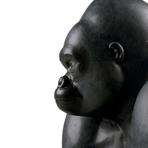 Sculpture "Black Gorilla" - Lladro Lladro
