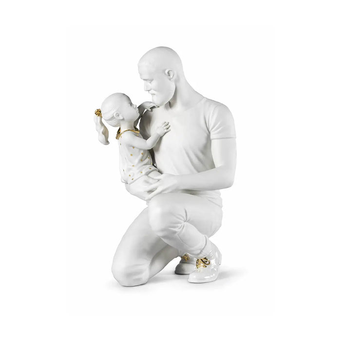 Sculpture "In Daddy's Arms" - Lladro Lladro