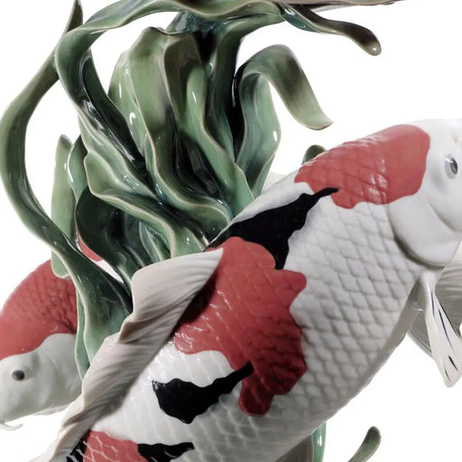 Sculpture "Koi Fish" Lim. Edition - Lladro Lladro