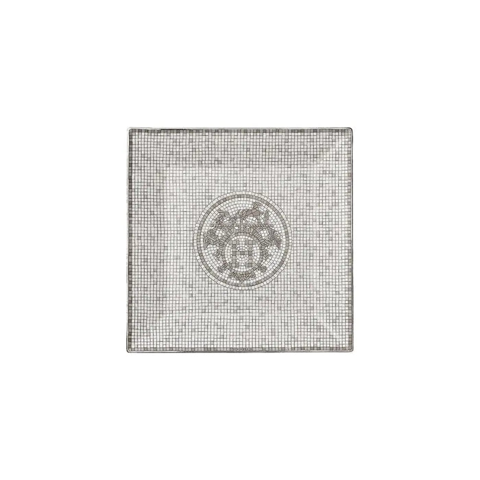 Square Plate "Mosaique au 24 Platinum" - Hermes Hermes