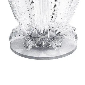 ○激レア LALIQUE Mésanges ラリック クリスタル テーブルランプ ラリックテーブルランプクリスタル