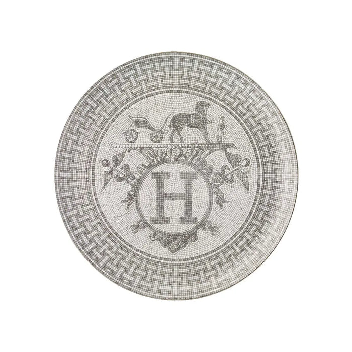 Tart Platter "Mosaique au 24 Platinum" - Hermes Hermes