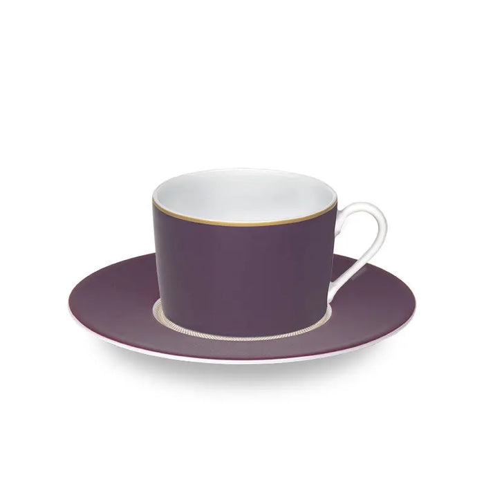 Tea Cup & Saucer "Magnolia" - Haviland Haviland