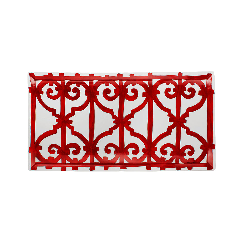 Rectangular Plate "Balcon du Guadalquivir" - Hermes Hermes