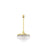 Chandelier "Orgue" Gold 2 Tiers, medium size - Lalique Lalique