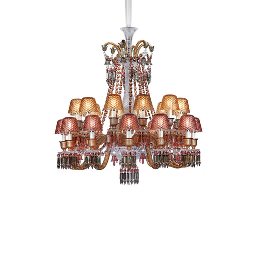 Chandelier "Faunacrystopolis" Pink & Champagne - Baccarat Baccarat