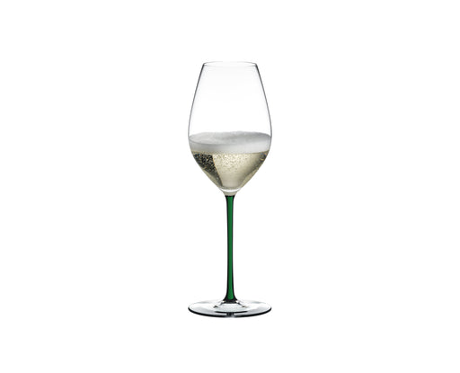 Champagne Wine Glass Green "Fatto A Mano" - Riedel Riedel