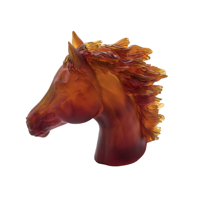 Lim. Edition Sculpture "Horse Head" - Daum Daum