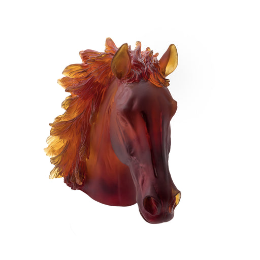 Lim. Edition Sculpture "Horse Head" - Daum