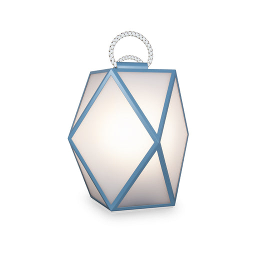 New Lamp "Muse" Light Blue & White - Contardi