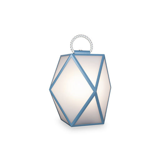 New Lamp "Muse" Light Blue & White - Contardi