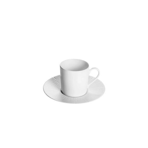 Coffee Cup & Saucer "Infini Blanc" - Haviland Haviland