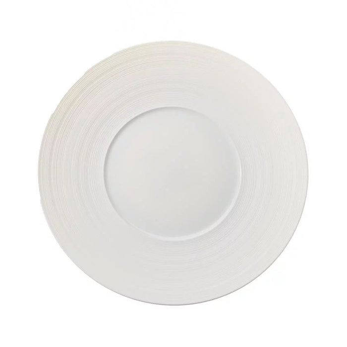 Dinner Plate "Hémisphère White" - Coquet Coquet