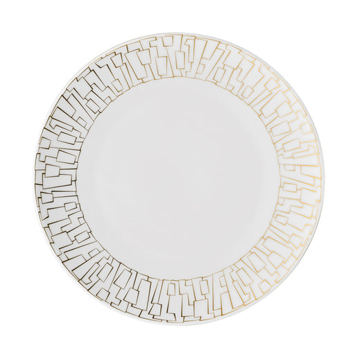 Dinner Plate "Tac Skin Gold" - Rosenthal Rosenthal