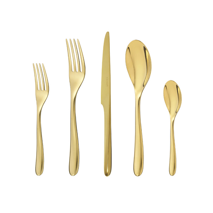 5-Piece Set Gold Stainless Steel "L'Ame de Christofle" - Christofle Christofle