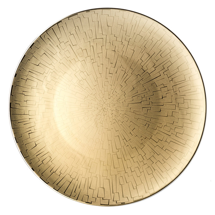 Presentation Plate "Tac Skin Gold" - Rosenthal Rosenthal