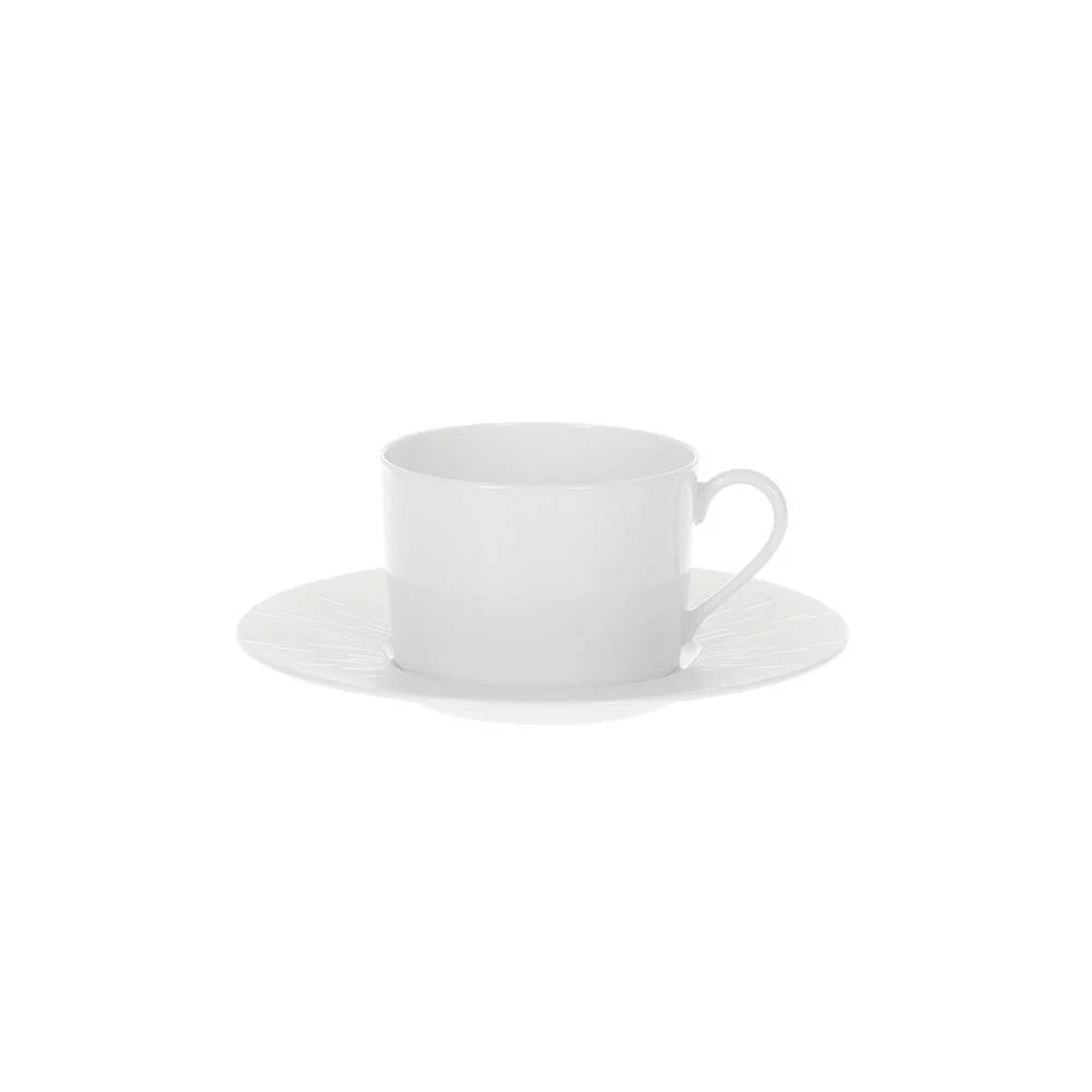 Teacup & Saucer "Infini Blanc" - Haviland Haviland